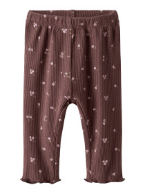 NAME IT Rib Leggings Soho Peppercorn