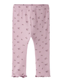 NAME IT Rib Leggings Soho Keepsake Lilac