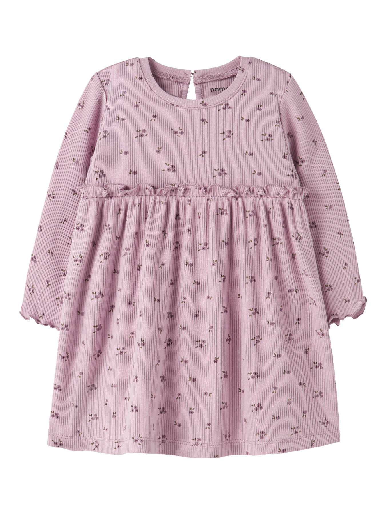 NAME IT Rib Kjole Soho Keepsake Lilac billede