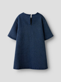 NAME IT Denim Kjole Sof Dark Blue Denim