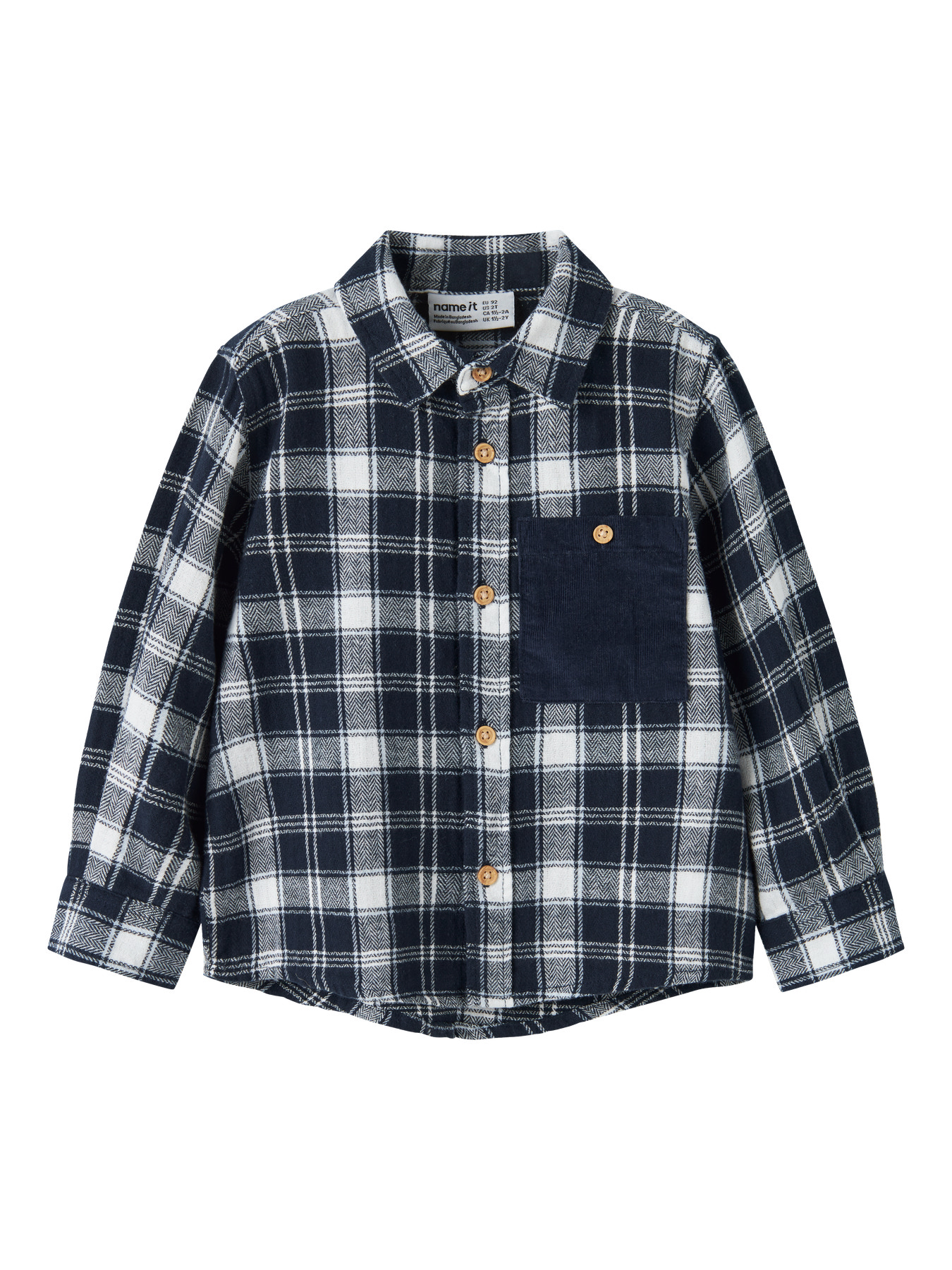 NAME IT Skjorte Santo Navy Blazer