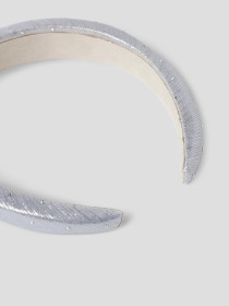 NAME IT Hårbånd Riglitter Silver