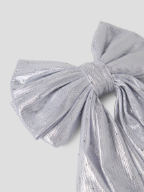 NAME IT Hårklemme Riglitter Silver
