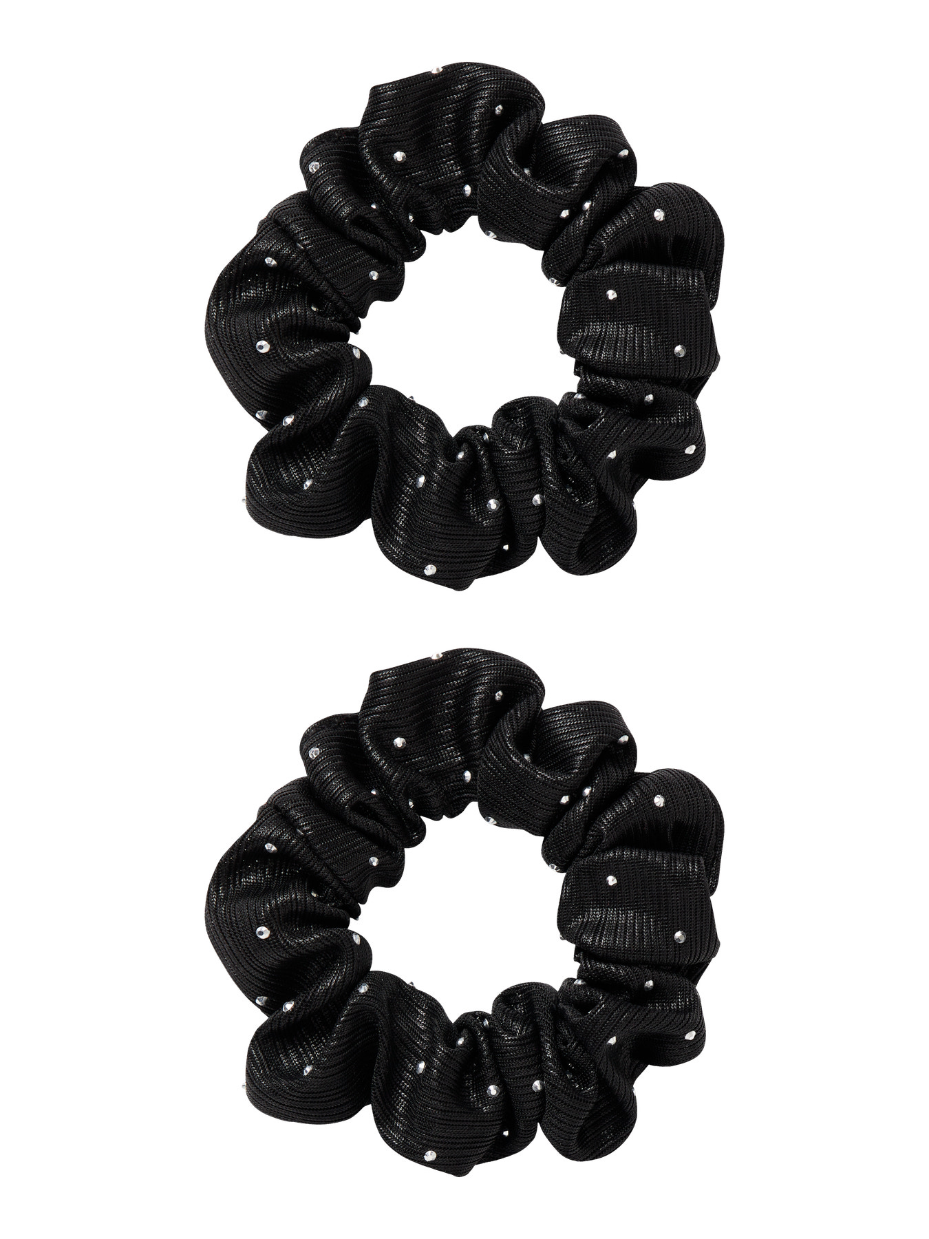 NAME IT Hårelastikker 2-Pak Riglitter Black