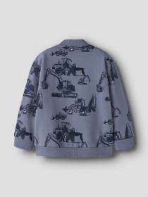 NAME IT Sweat Cardigan Storm Flint Stone