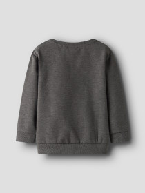 NAME IT Sweatshirt Sandro Dark Grey Melange