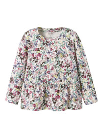 NAME IT Langærmet Bluse Salliana Cloud Dancer