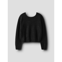 NAME IT Glimmer Striktrøje Simra Black