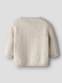 NAME IT Strik Cardigan Sully Peyote Melange