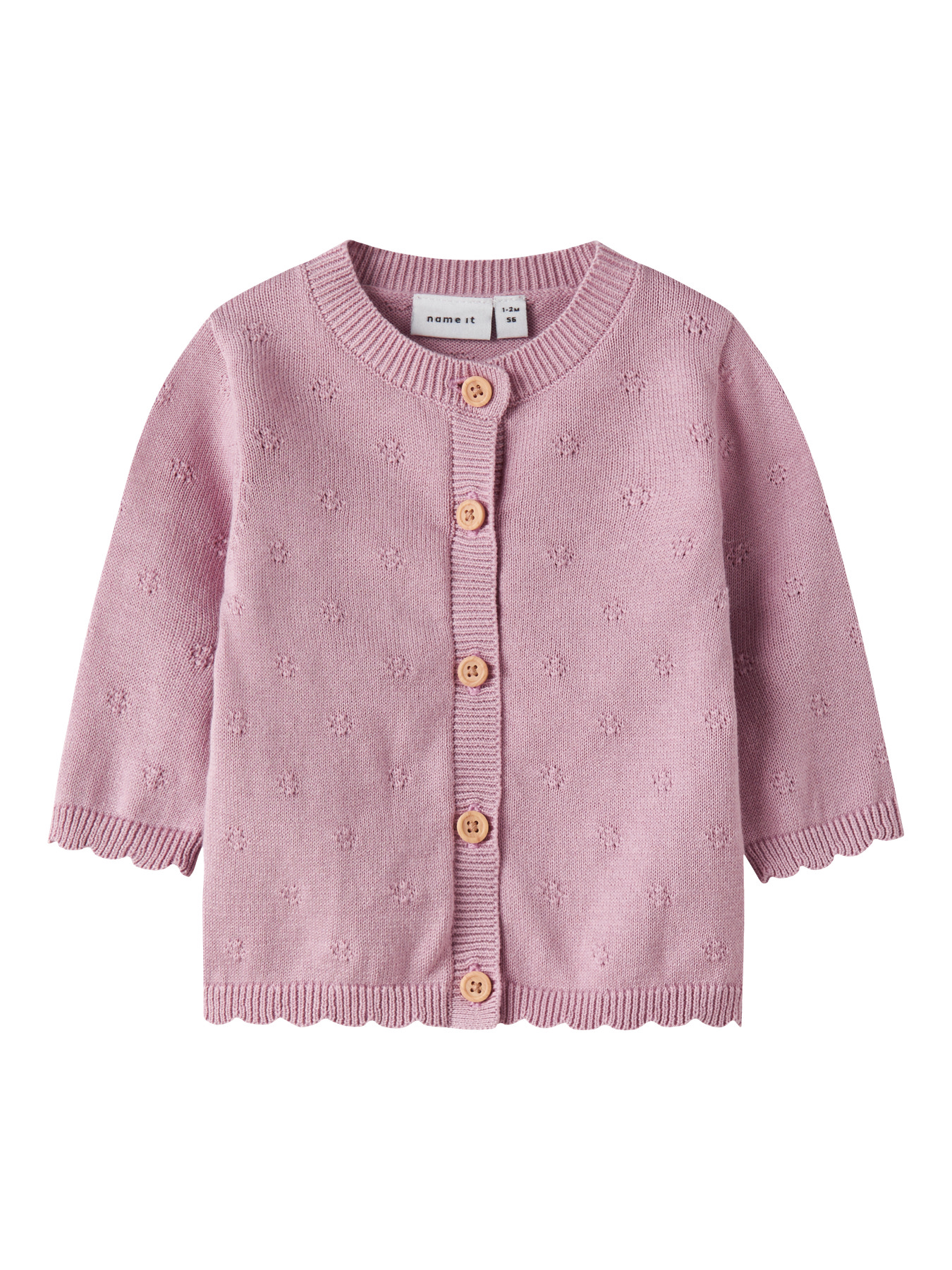 NAME IT Strik Cardigan Sully Keepsake Lilac