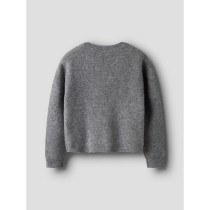 NAME IT Striktrøje Sanie Grey Melange