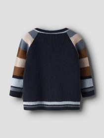 NAME IT Strik Cardigan Sand Navy Blazer