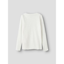 NAME IT Langærmet Bluse Vibse Cloud Dancer