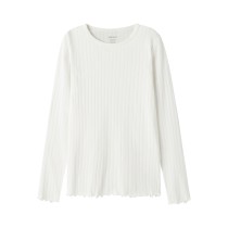 NAME IT Langærmet Bluse Vibse Cloud Dancer