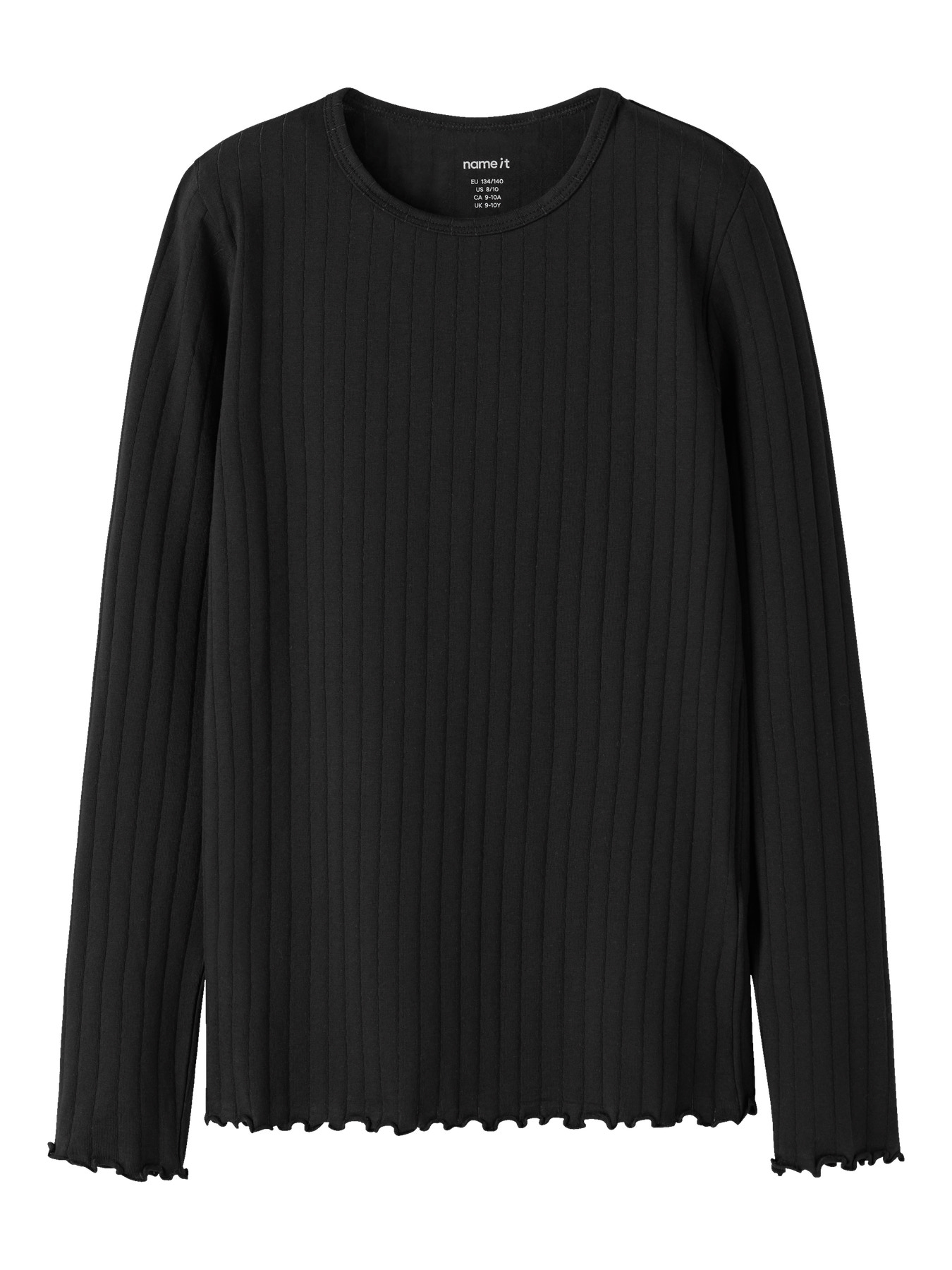 NAME IT Langærmet Bluse Vibse Black