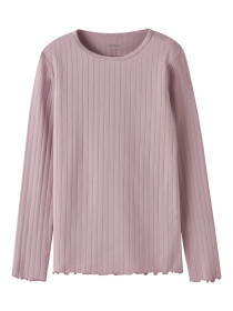 NAME IT Langærmet Bluse Vibse Keepsake Lilac