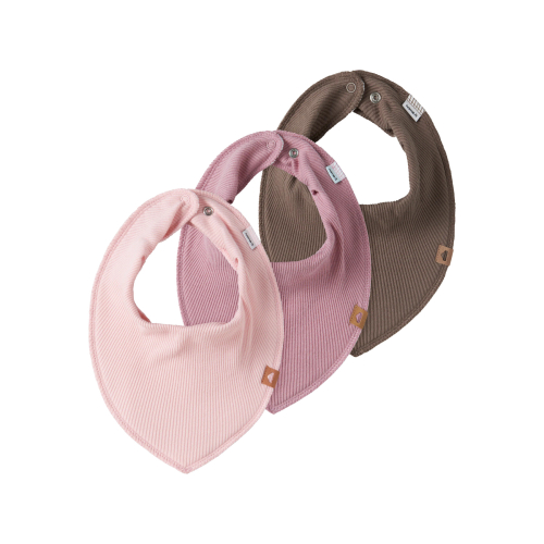 Name It Hagesmække - 3-pak - Rib - NbfYvette - Lotus/Lilas/Brown
