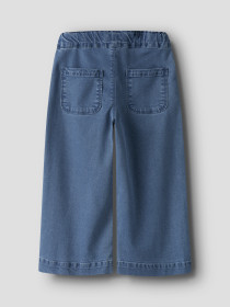 NAME IT Pull Up Wide Jeans Bella Medium Blue Denim