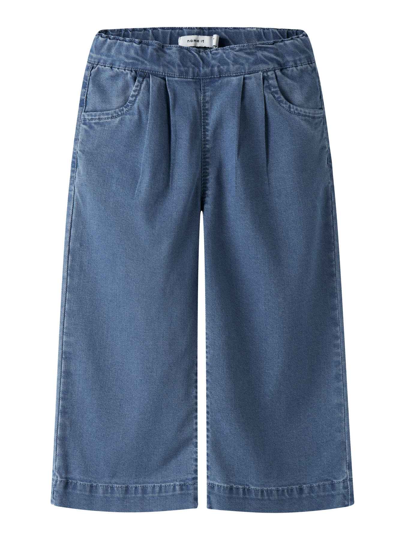 Name It Jeans Medium Blue Denim Med Brede Ben - Str. 2y 92cm