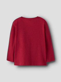 NAME IT Bluse Vosmas Jester Red Xmas Bunny