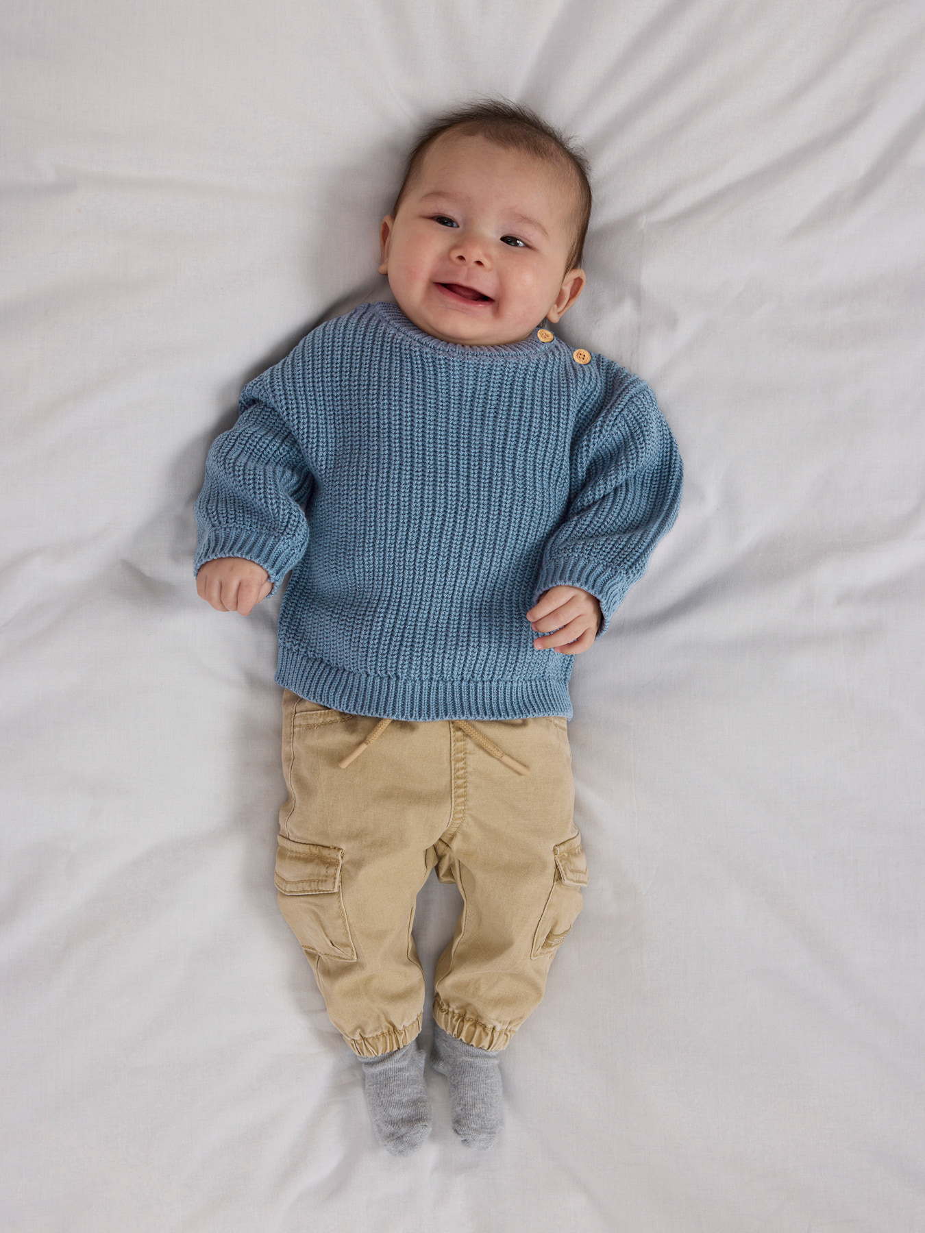 NAME IT Striktrøje Offe Flint Stone