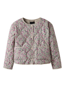 NAME IT Quiltet Jakke Marie Peyote