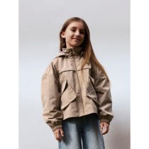 NAME IT Jakke Mika Silver Mink