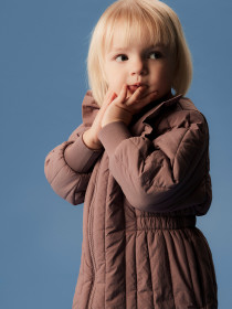 NAME IT Quiltet Jakke Melody Grape Shake