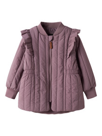NAME IT Quiltet Jakke Melody Grape Shake