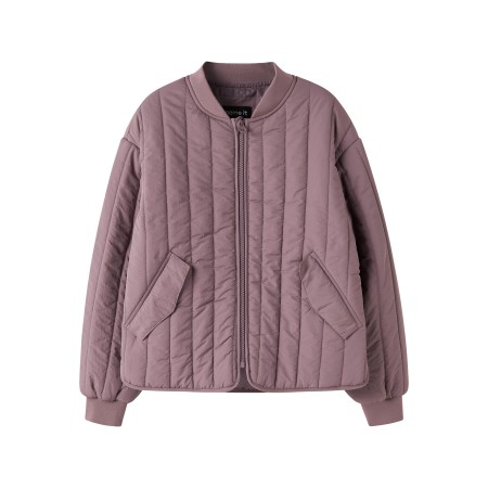 Name It Dynejakke - NkfMelody - Quilt - Grape Shake