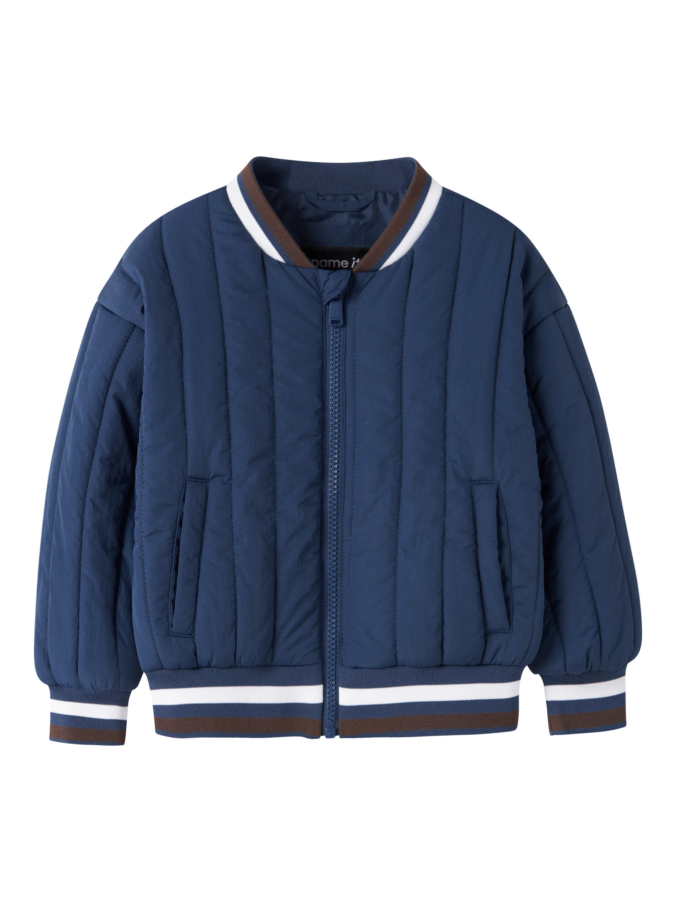 NAME IT Quiltet Jakke Melody Insignia Blue billede
