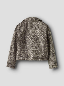 NAME IT Nkfmadelin Trench Coat Short Aop - Birch