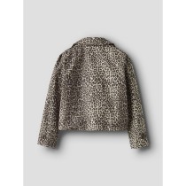 NAME IT Nkfmadelin Trench Coat Short Aop - Birch