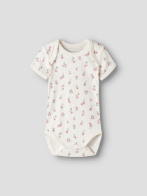 NAME IT 3-Pak Kortærmet Body Flower Jet Stream