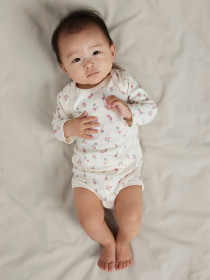 NAME IT 3-Pak Langærmet Body Flower Jet Stream