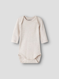 NAME IT 3-Pak Body Langærmet Animal Peyote Melange