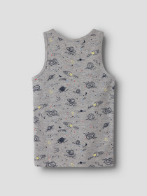 NAME IT 2-Pak Tank Toppe Grey Space
