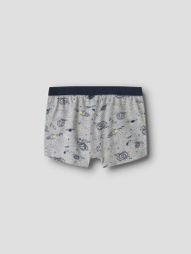 NAME IT 3-Pak Boxershorts Grey Space