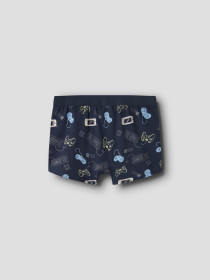 NAME IT 3-Pak Boxershorts Navy Gamer