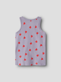 NAME IT 2-Pak Tank Top Lavender Hearts 