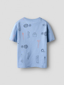 NAME IT T-shirt Huxi Faded Denim