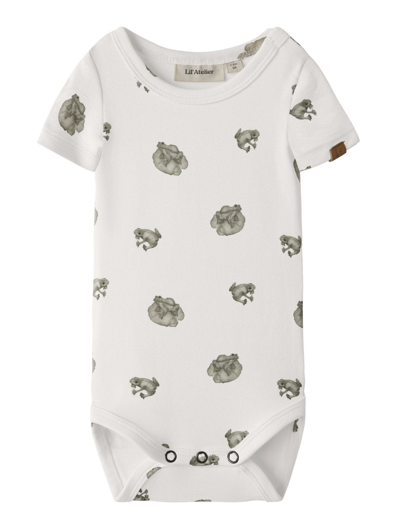 LIL ATELIER Kortærmet Body Gayo Coconut Milk Frog