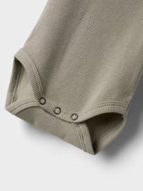 LIL ATELIER Kortærmet Body Gago Seagrass
