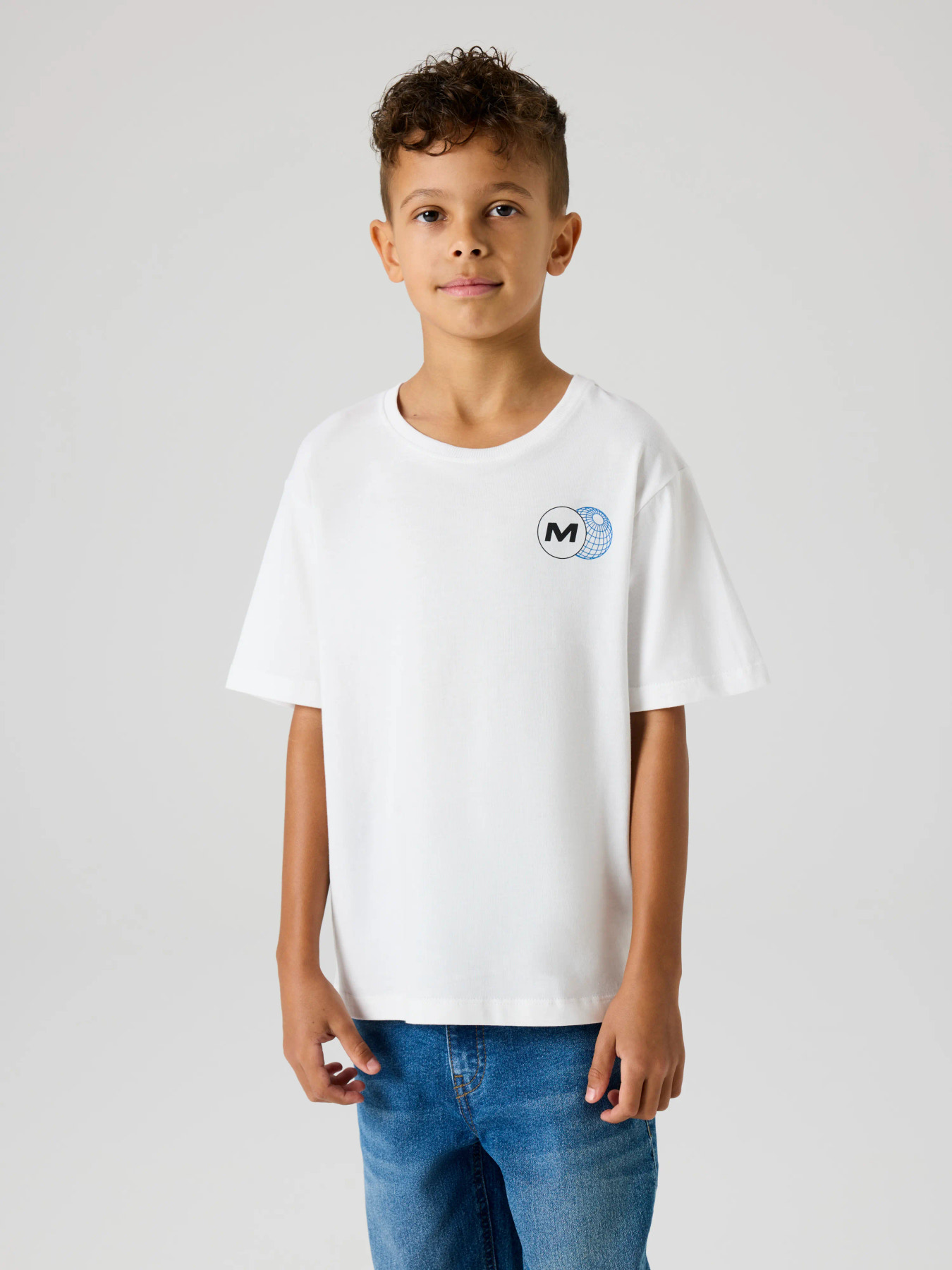 Name It T-shirt - NkmBenno - Bright White