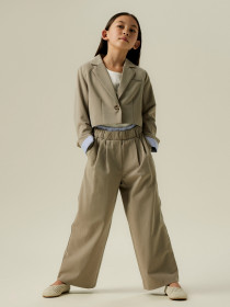 NAME IT Wide Bukser Hannelise London Fog