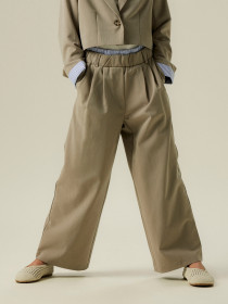 NAME IT Wide Bukser Hannelise London Fog