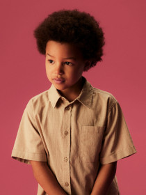 NAME IT Kortærmet Skjorte Filip Aluminium