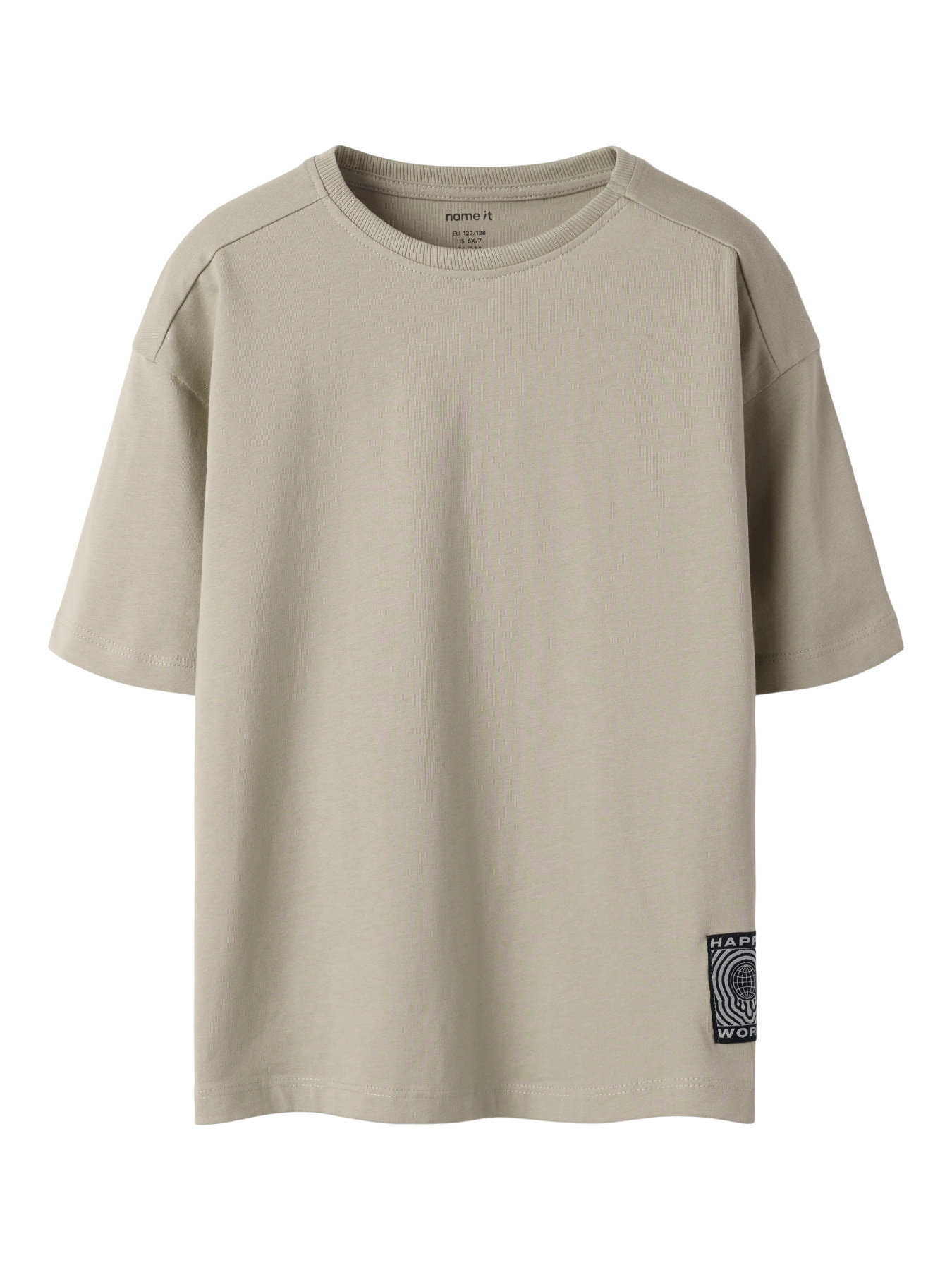 NAME IT T-shirt Frank Aluminium