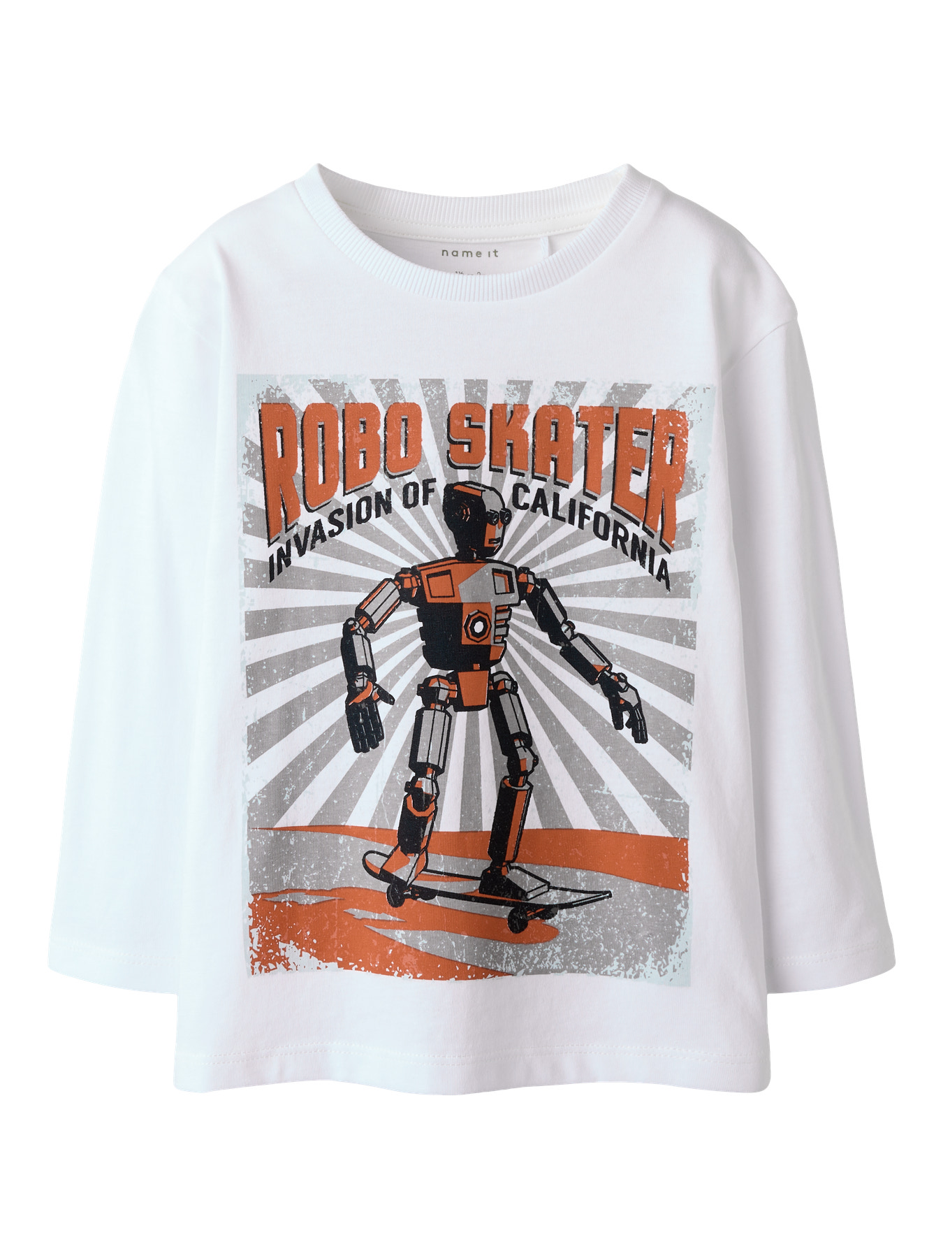 NAME IT Bluse Tinus Bright White