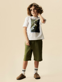 NAME IT T-shirt Hansy Bright White